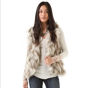 FP Call of the wild reversible faux fur vest